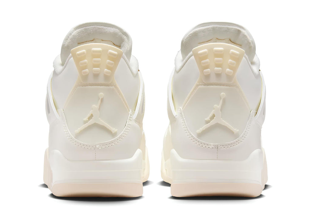Air Jordan 4 Retro Sail Metallic Gold Women's